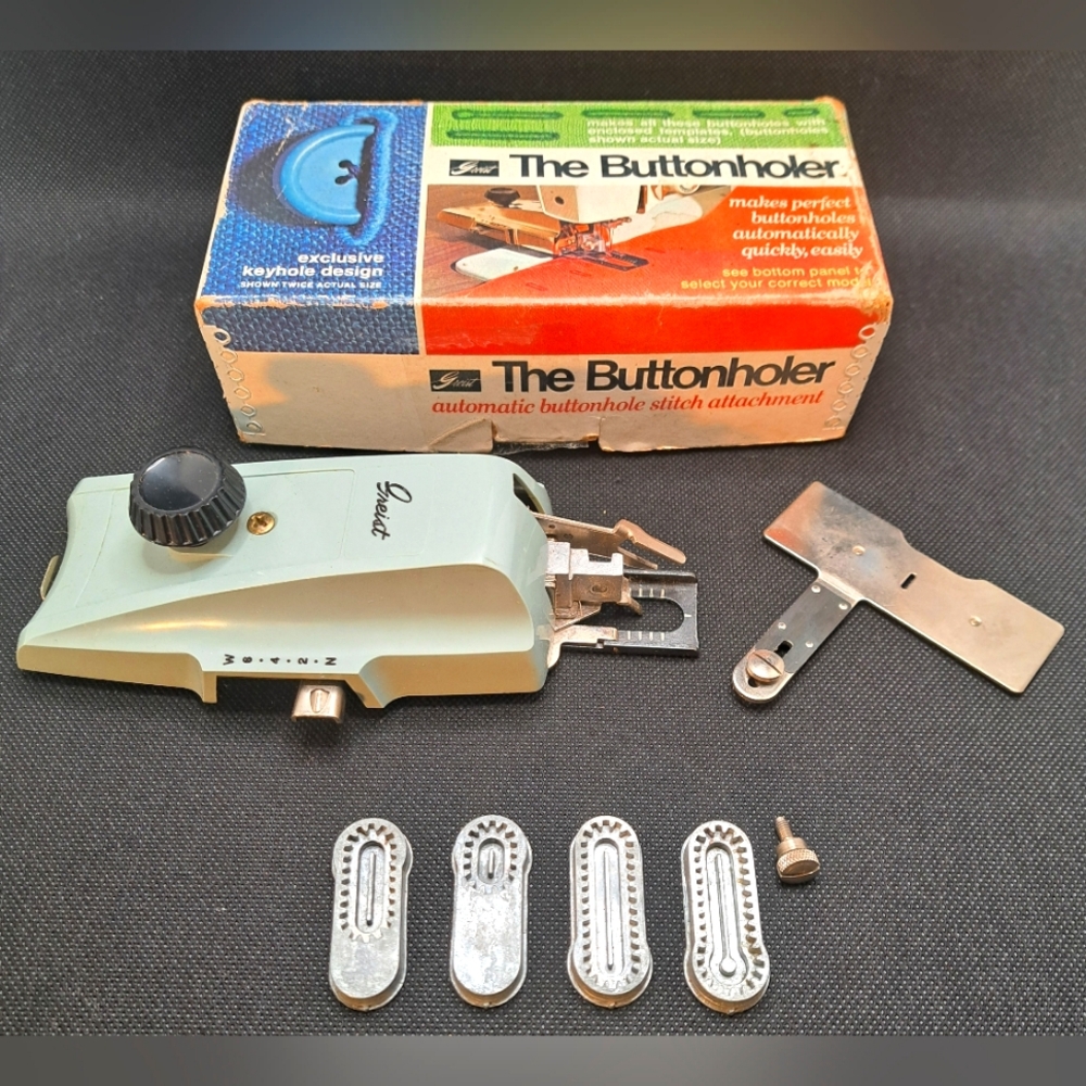 Vintage Greist The Buttonholer Automatic #6 Stitch